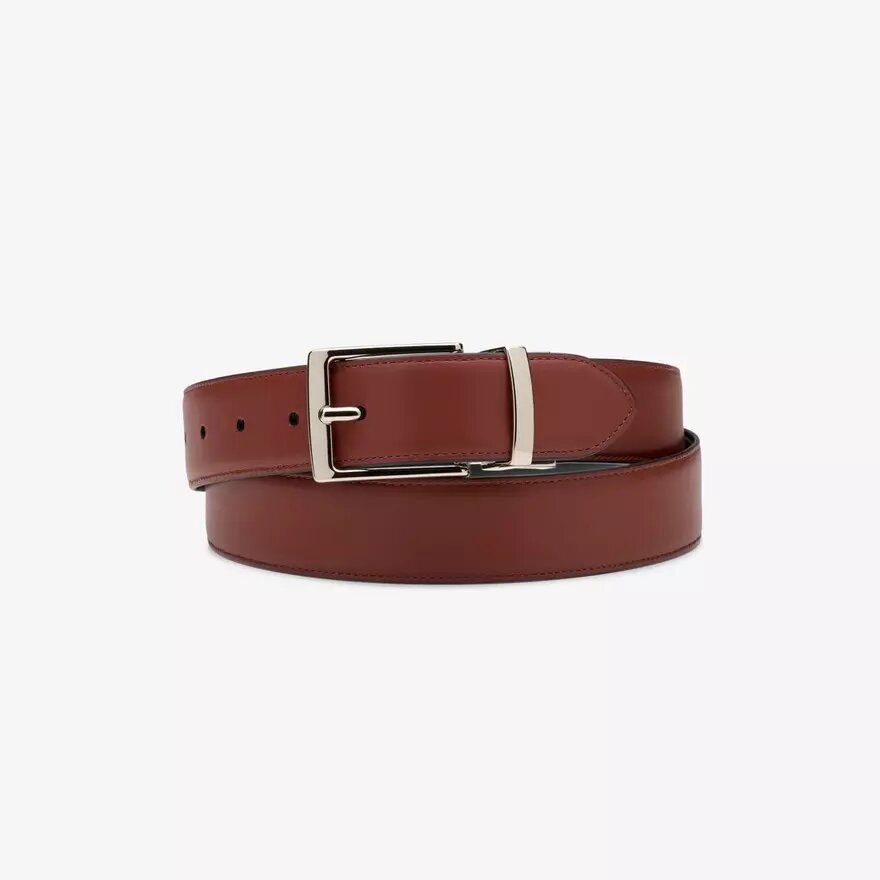 Ceintures réversibles noir/beige pour homme Ceintures réversibles noir/beige pour homme