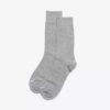 Chaussettes grises décontractées à col court Chaussettes grises décontractées à col court