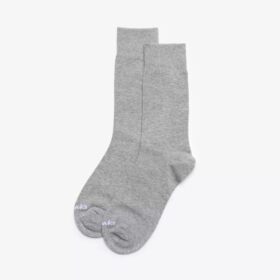 Chaussettes grises décontractées à col court