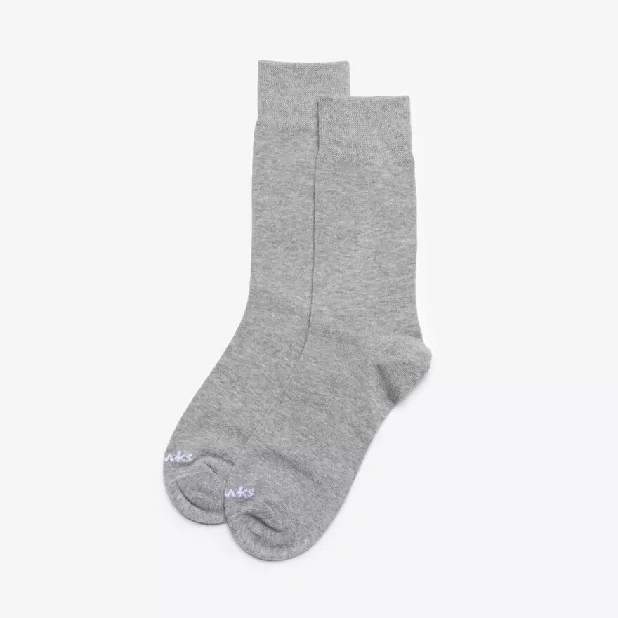 Chaussettes grises décontractées à col court Chaussettes grises décontractées à col court