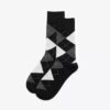 Chaussettes Interest Crew gris foncé Chaussettes Interest Crew gris foncé