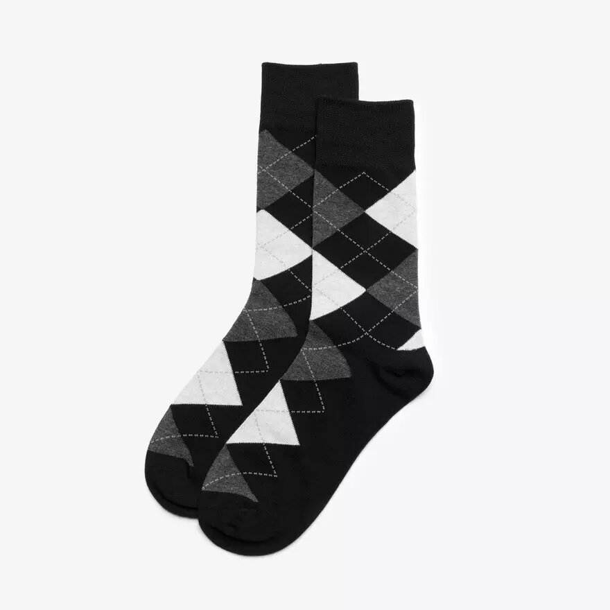 Chaussettes Interest Crew gris foncé Chaussettes Interest Crew gris foncé