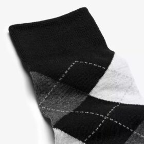 Chaussettes Interest Crew gris foncé