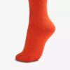 Chaussettes mi-longues unies pour femme, couleur orange Chaussettes mi-longues unies pour femme, couleur orange