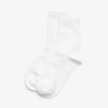 Chaussettes mi-mollet blanches