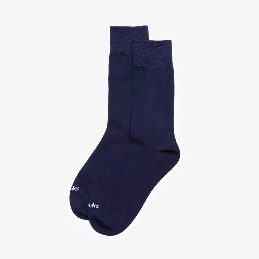 Chaussettes mi-mollet bleu marine Chaussettes mi-mollet bleu marine