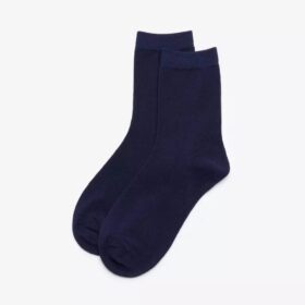 Chaussettes mi-mollet bleu marine