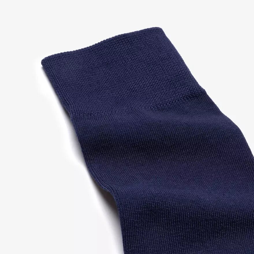 Chaussettes mi-mollet bleu marine Chaussettes mi-mollet bleu marine