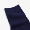 Chaussettes mi-mollet bleu marine