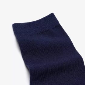 Chaussettes mi-mollet bleu marine