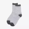 Chaussettes mi-mollet. Chaussettes gris foncé Chaussettes mi-mollet. Chaussettes gris foncé