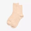 Chaussettes mi-mollet couleur avoine Chaussettes mi-mollet couleur avoine
