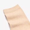 Chaussettes mi-mollet couleur avoine Chaussettes mi-mollet couleur avoine