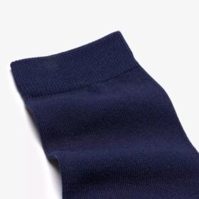 Chaussettes mi-mollet Ecasual bleu marine