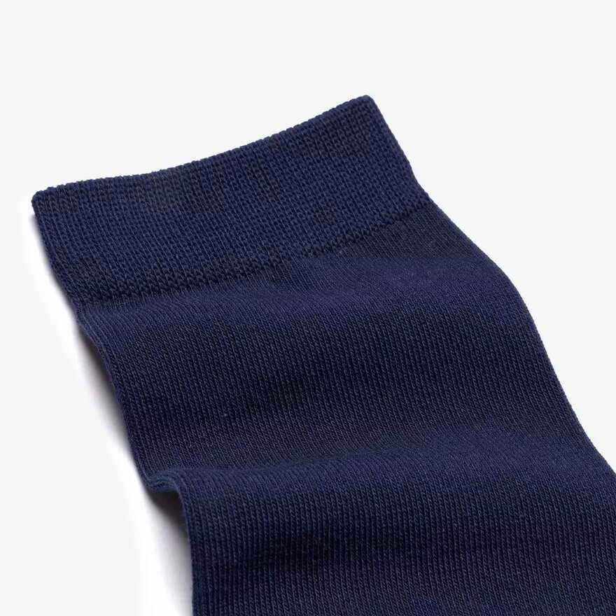 Chaussettes mi-mollet Ecasual bleu marine Chaussettes mi-mollet Ecasual bleu marine