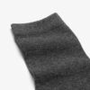 Chaussettes mi-mollet gris anthracite