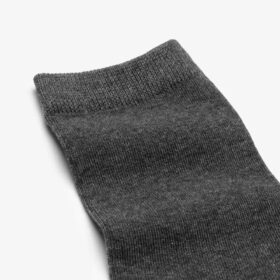 Chaussettes mi-mollet gris anthracite