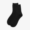 Chaussettes mi-mollet noires Chaussettes mi-mollet noires
