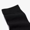 Chaussettes mi-mollet noires Chaussettes mi-mollet noires