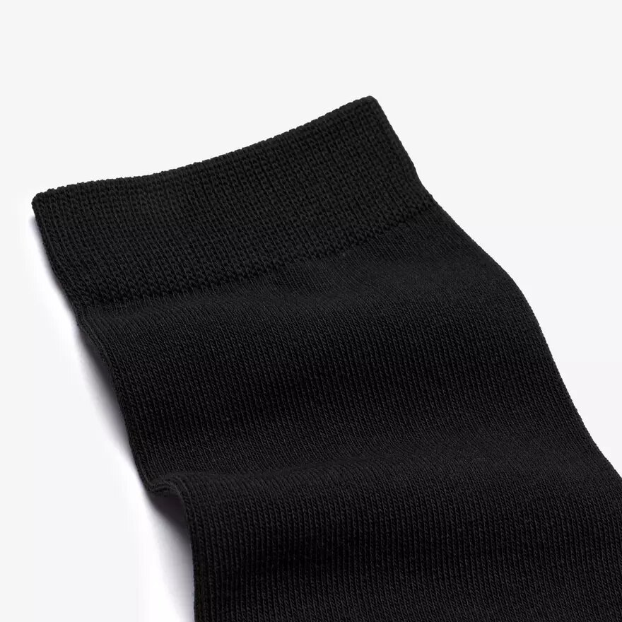 Chaussettes mi-mollet noires Chaussettes mi-mollet noires