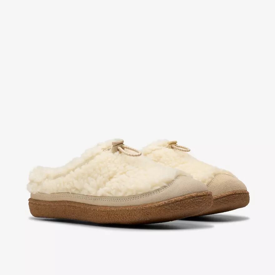 Chaussons Belle Wych ivoire pour femme Chaussons Belle Wych ivoire pour femme