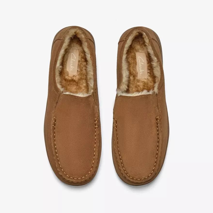 Chaussons Gorstan Step Cognac pour homme Chaussons Gorstan Step Cognac pour homme