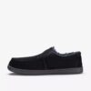 Chaussons Gorstan Step noires pour homme Chaussons Gorstan Step noires pour homme