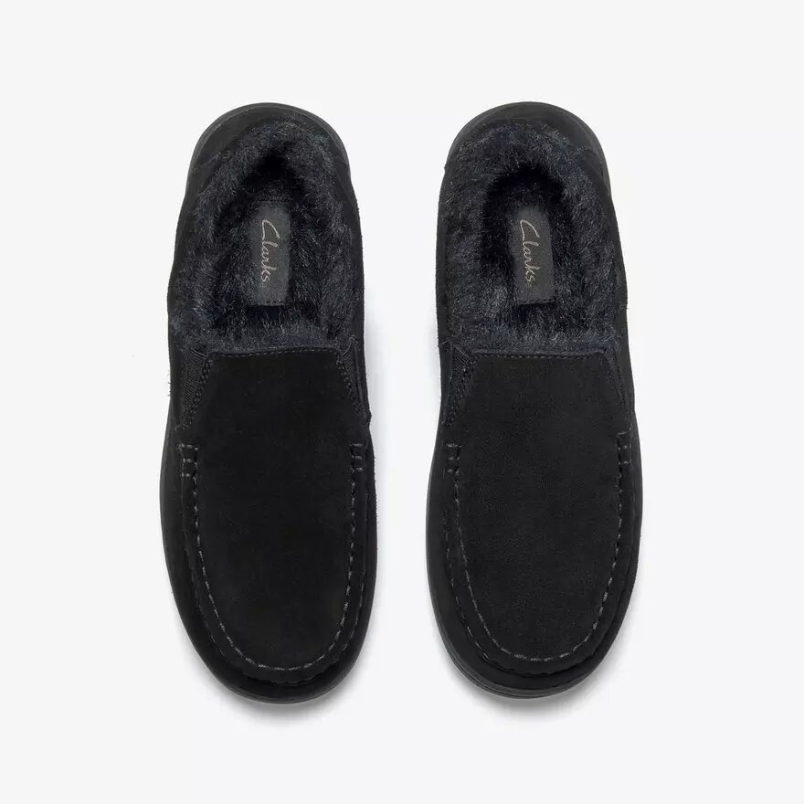 Chaussons Gorstan Step noires pour homme Chaussons Gorstan Step noires pour homme
