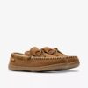 Chaussons Michel Rise cognac pour homme