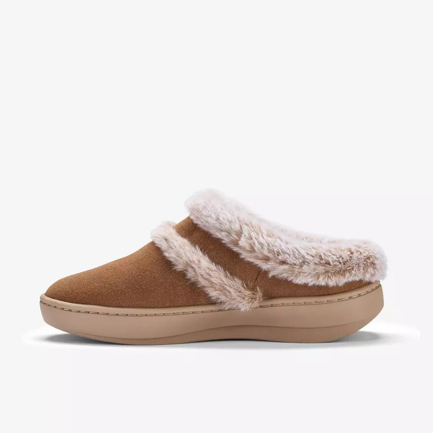 Chaussons Sklyar Rhode cognac pour femme Chaussons Sklyar Rhode cognac pour femme