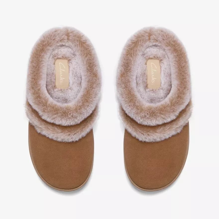Chaussons Sklyar Rhode cognac pour femme Chaussons Sklyar Rhode cognac pour femme