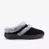 Chaussons Sklyar Rhode noirs pour femme Chaussons Sklyar Rhode noirs pour femme