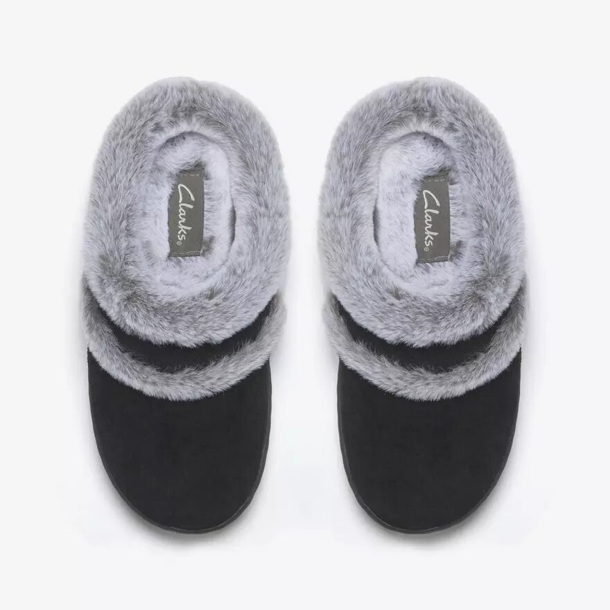 Chaussons Sklyar Rhode noirs pour femme Chaussons Sklyar Rhode noirs pour femme