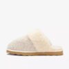 Chaussons « Stockinette » kaki pour femme Chaussons « Stockinette » kaki pour femme