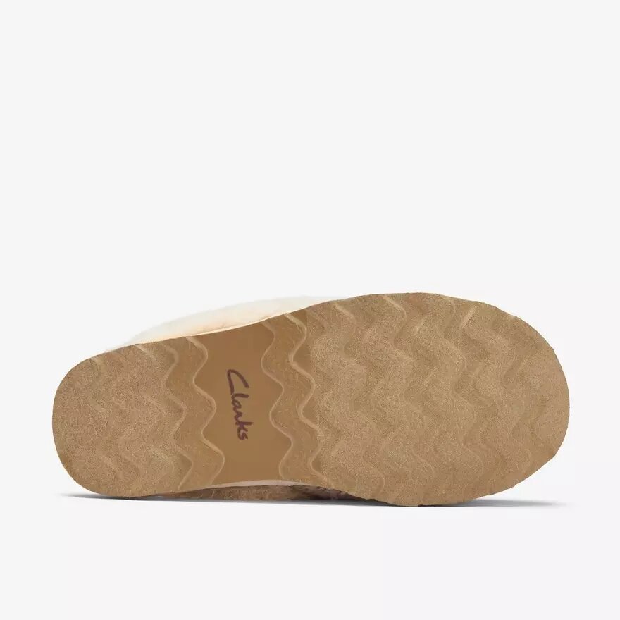 Chaussons « Stockinette » kaki pour femme Chaussons « Stockinette » kaki pour femme