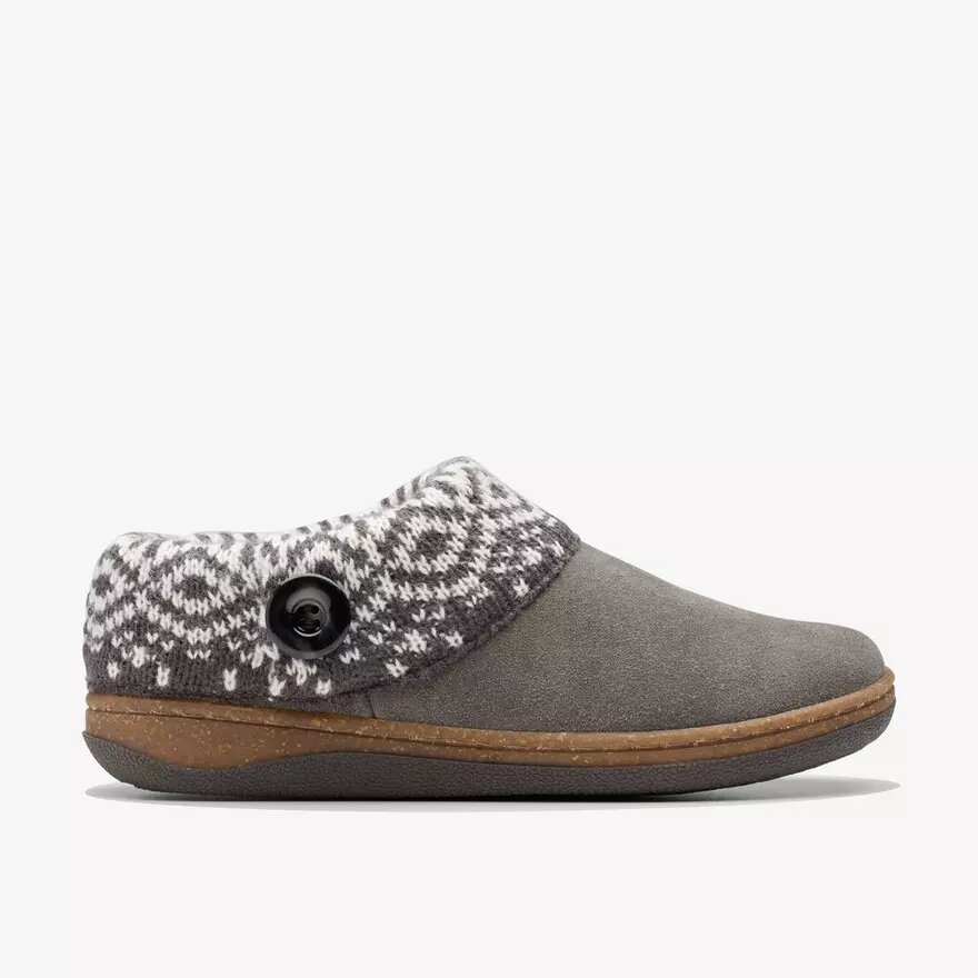 Chaussons Willowdean Sweater gris foncé pour femme Chaussons Willowdean Sweater gris foncé pour femme