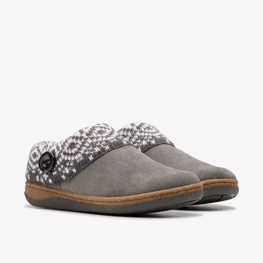 Chaussons Willowdean Sweater gris foncé pour femme Chaussons Willowdean Sweater gris foncé pour femme