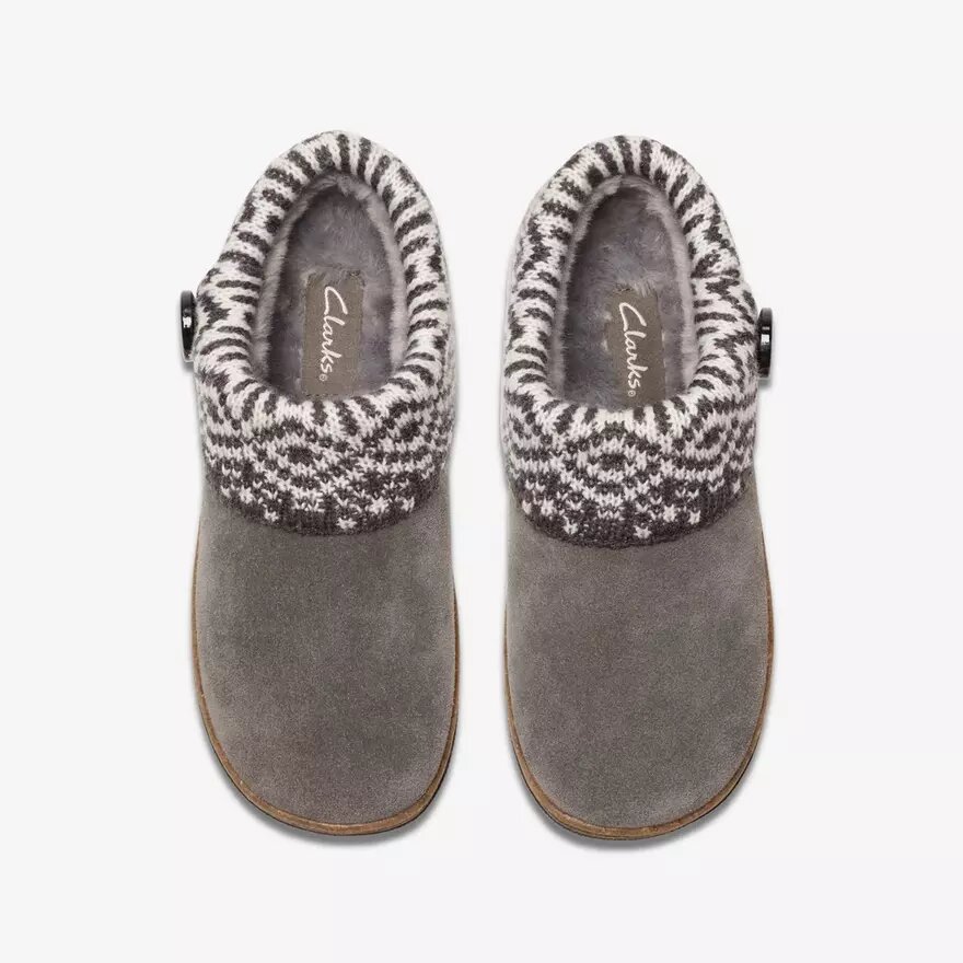 Chaussons Willowdean Sweater gris foncé pour femme Chaussons Willowdean Sweater gris foncé pour femme