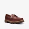 Chaussure bateau Cleyhill pour homme en cuir marron