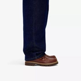 Chaussure bateau Cleyhill pour homme en cuir marron