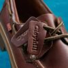 Chaussure bateau Cleyhill pour homme en cuir marron