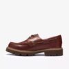 Chaussure bateau Cleyhill pour homme en cuir marron