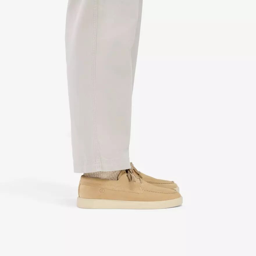 Chaussure bateau Lockford pour homme en daim sable foncé Chaussure bateau Lockford pour homme en daim sable foncé
