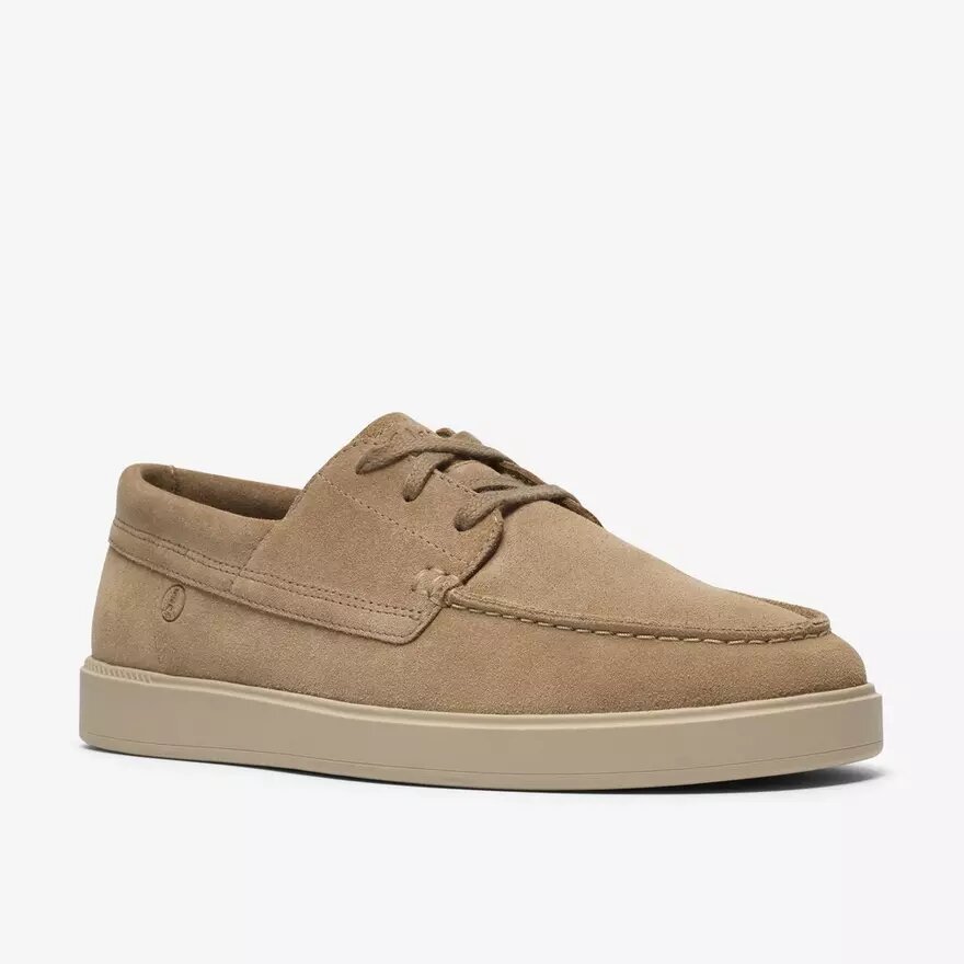 Chaussure bateau Lockford pour homme en daim sable foncé Chaussure bateau Lockford pour homme en daim sable foncé