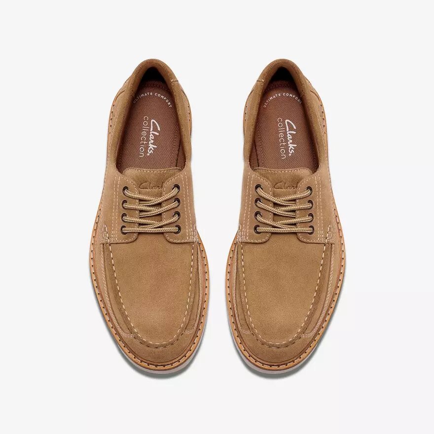 Chaussure bateau Weltridge Moc en daim sable pour homme Chaussure bateau Weltridge Moc en daim sable pour homme
