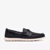 Chaussures bateau Flexway 2Eye pour homme en nubuck bleu marine Chaussures bateau Flexway 2Eye pour homme en nubuck bleu marine