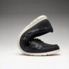 Chaussures bateau Flexway 2Eye pour homme en nubuck bleu marine Chaussures bateau Flexway 2Eye pour homme en nubuck bleu marine