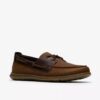 Chaussures bateau Flexway 2Eye pour homme en nubuck marron Chaussures bateau Flexway 2Eye pour homme en nubuck marron
