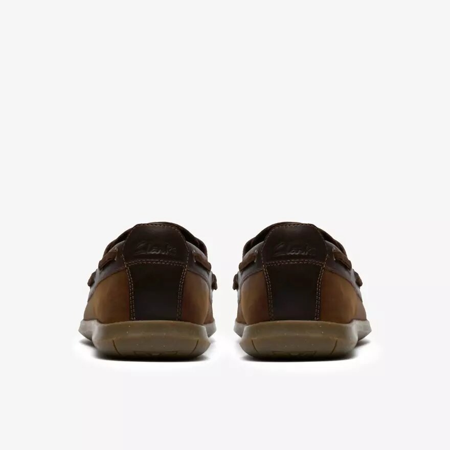 Chaussures bateau Flexway 2Eye pour homme en nubuck marron Chaussures bateau Flexway 2Eye pour homme en nubuck marron