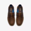 Chaussures bateau Flexway 2Eye pour homme en nubuck marron Chaussures bateau Flexway 2Eye pour homme en nubuck marron